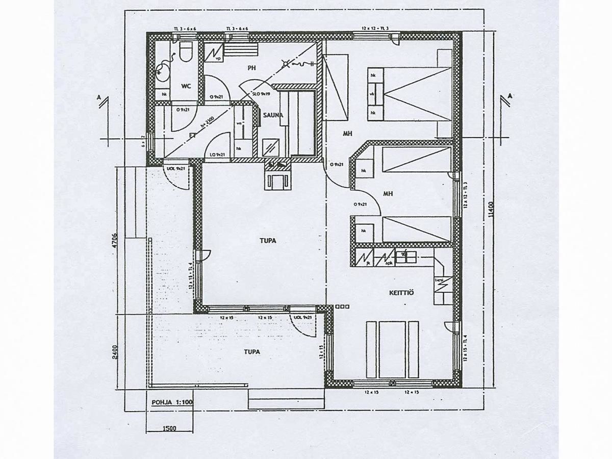 Дома для отпуска Holiday Home Kaarna Пертунмаа-11